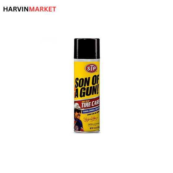 اسپری تمیز کننده لاستیک خودرو اس تی پی مدل Son of a Gun