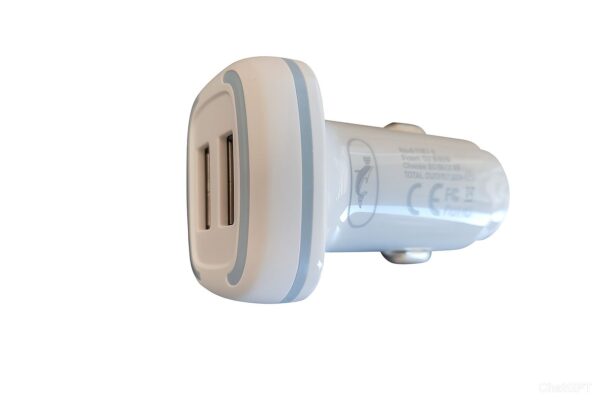 شارژر فندکی دو پورت USB فست شارژ مدل SZ18