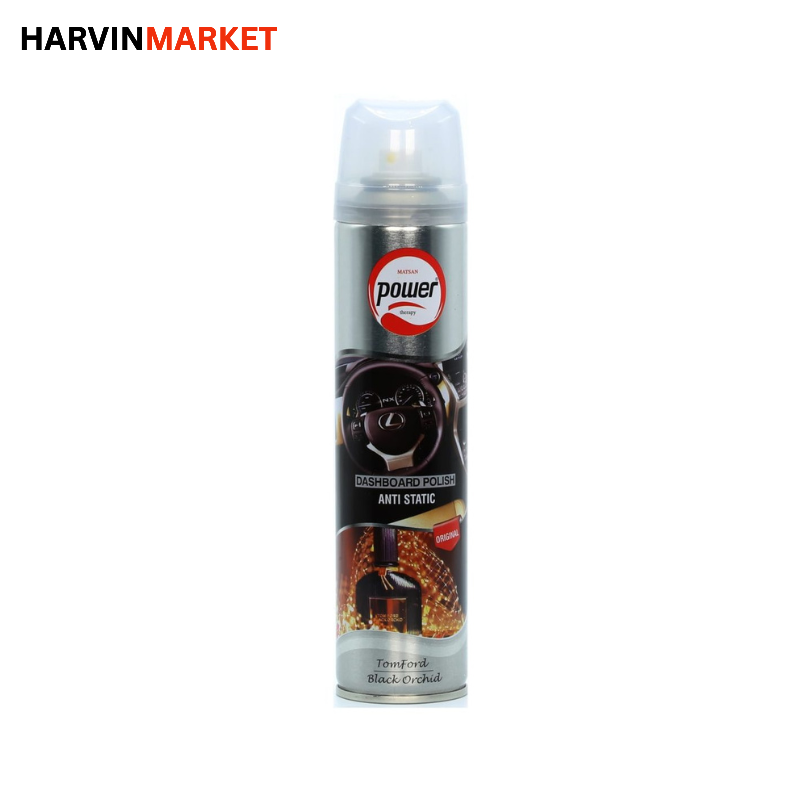 اسپری پولیش داشبورد خودرو پاور مدل Tom Ford حجم 300 میلی لیتر