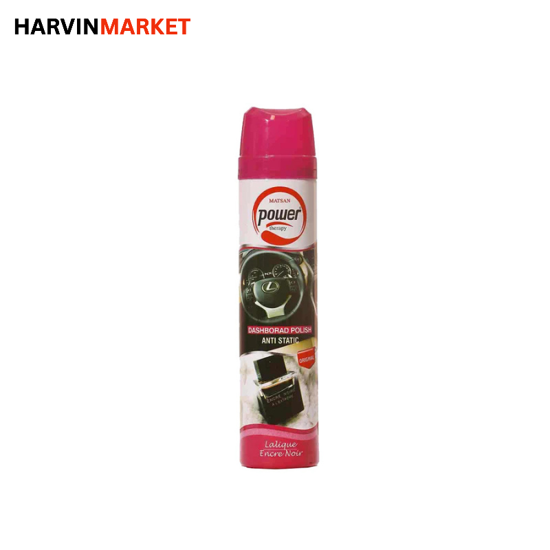 اسپری پولیش داشبورد خودرو پاور مدل hermes terre حجم 300 میلی لیتر