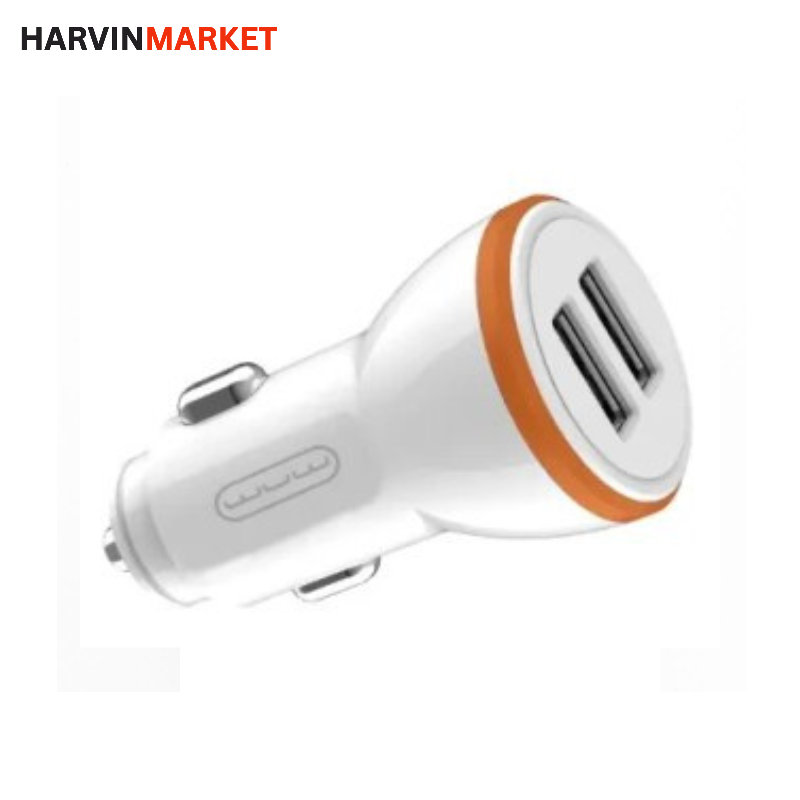 شارژر فندکی دو پورت USB فست شارژ مدل F036