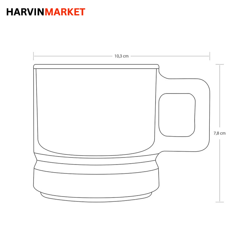 لیوان بلینک مکس بلوری