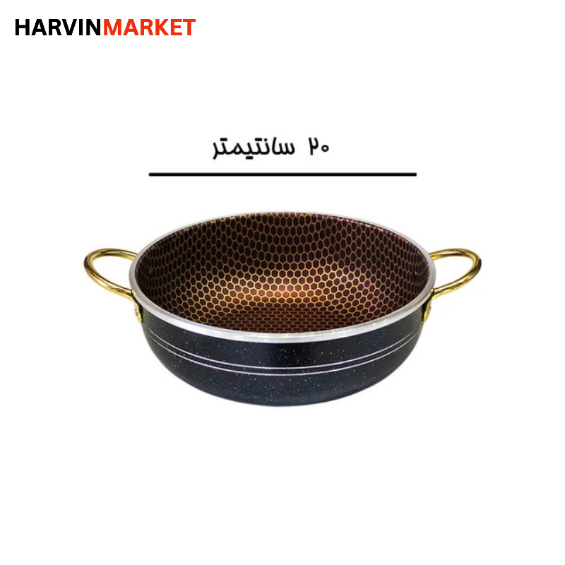 سرویس تابه 3 پارچه پرتو کف زنبوری