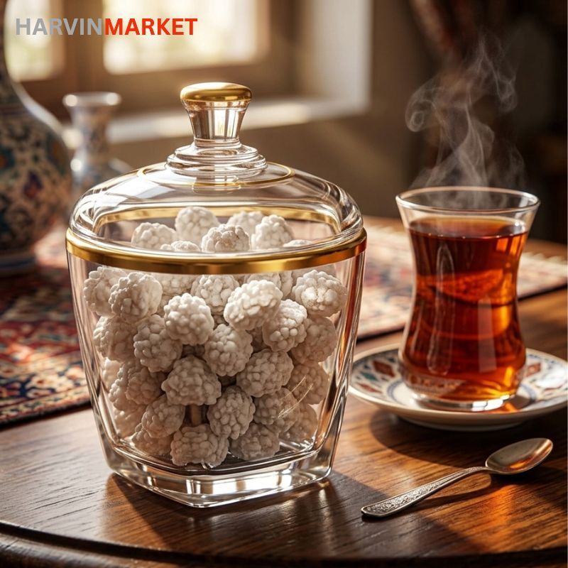 قندان بلور بلینک مکس مدل استرلینگ کد LZ0127 دور طلایی