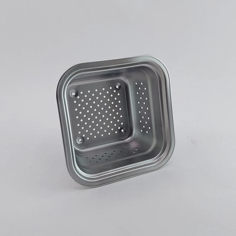 صافی سینک استیل ضد زنگ مربع مدل 2003