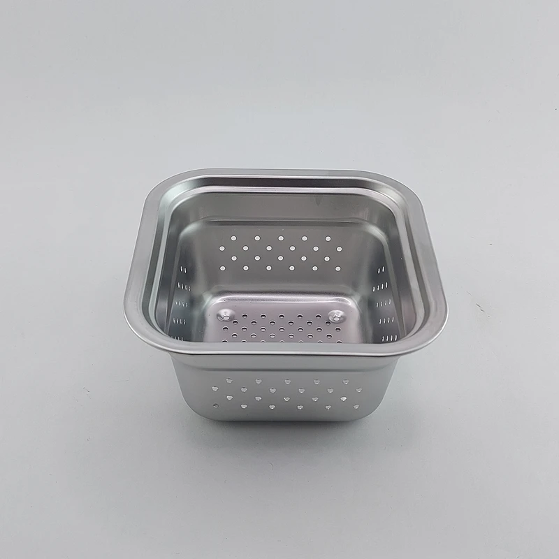 صافی سینک استیل ضد زنگ مربع مدل 2003