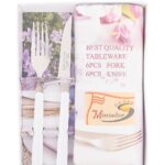 ست  کارد و چنگال 12 پارچه برند مینیافور کد 5510  استیل