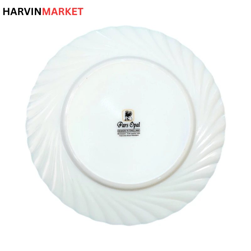 بشقاب خورشت خوری پارس اپال مدل تمام آنیتا بسته 6 عددی