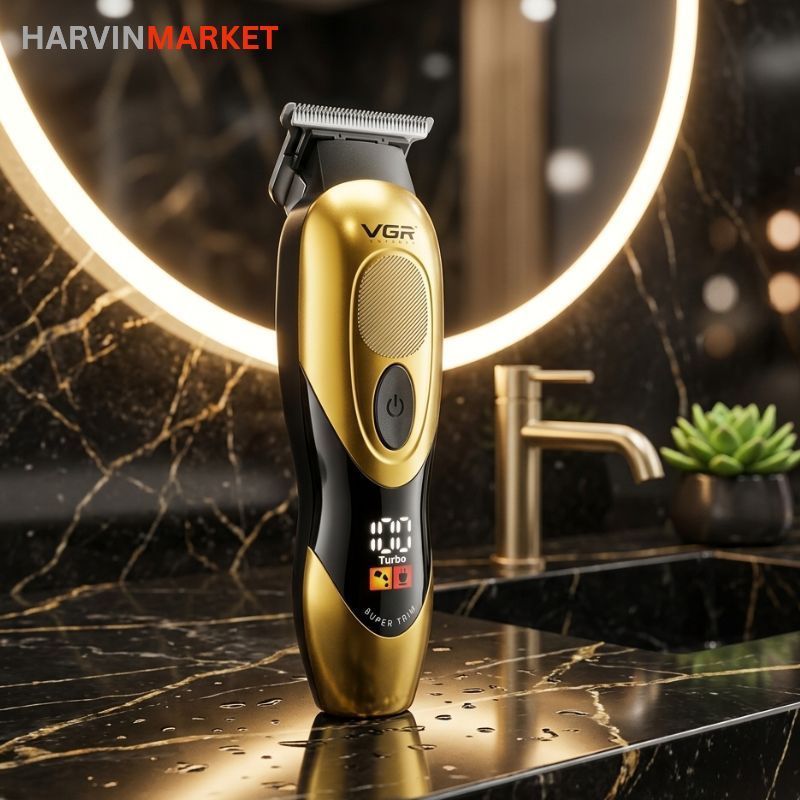 ماشین اصلاح موی سر و صورت شارژی وی جی ار مدل V-227