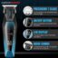 ماشین اصلاح موی سر و صورت شارژی وی جی ار مدل V-253