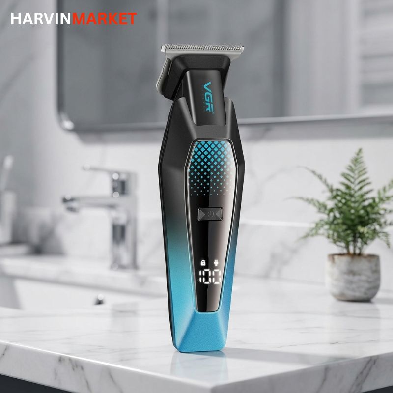 ماشین اصلاح موی سر و صورت شارژی وی جی ار مدل V-253
