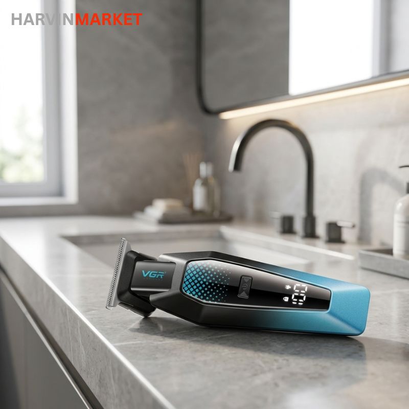 ماشین اصلاح موی سر و صورت شارژی وی جی ار مدل V-253