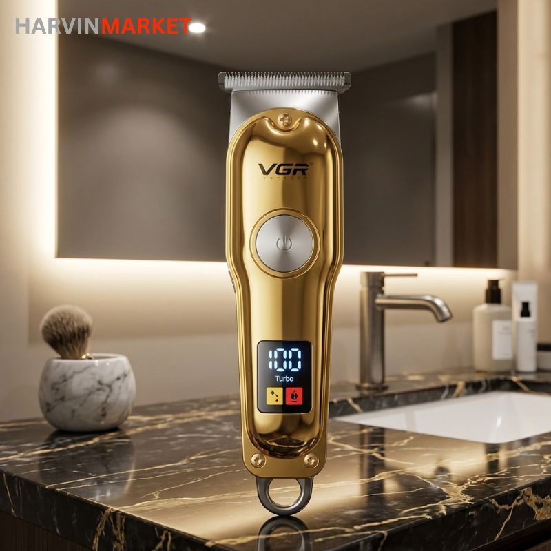 ماشین اصلاح موی سر و صورت شارژی وی جی ار مدل V-290