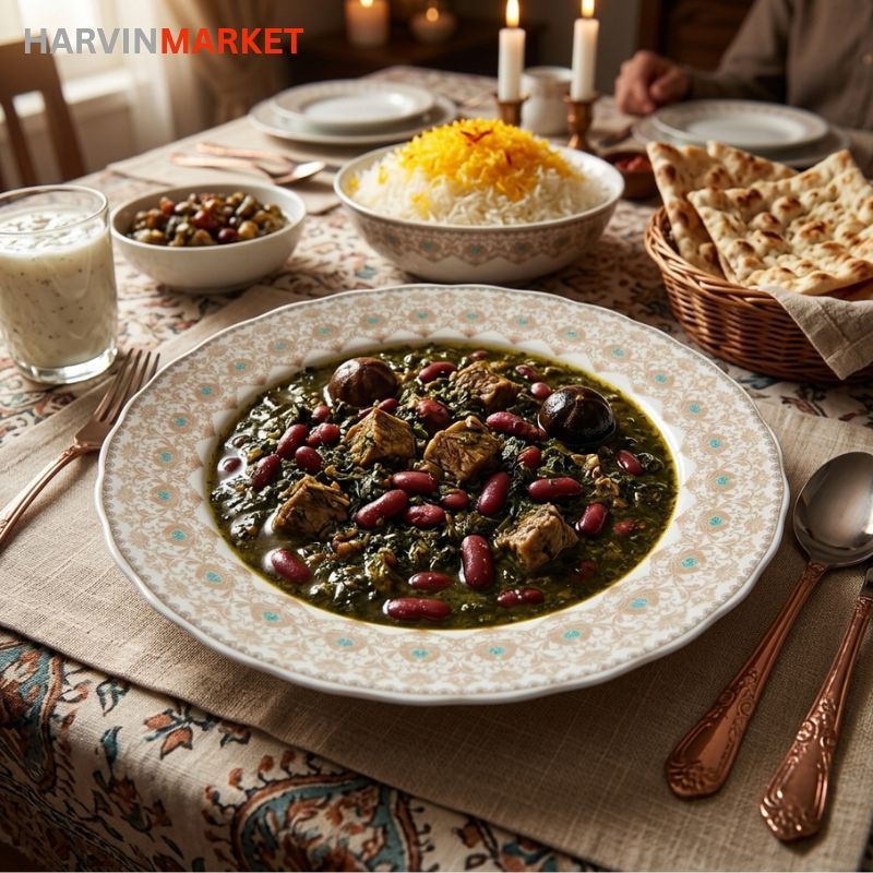بشقاب خورشت خوری پارس اپال مدل تمام آنیتا بسته 6 عددی