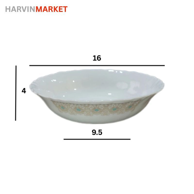 سوپ خوری آرکوپال پارس اوپال طرح آنیتا بسته 6 عددی