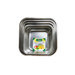 سرویس آبکش و لگن استیل 8 تیکه مربع یونیک (Unique) اصلی