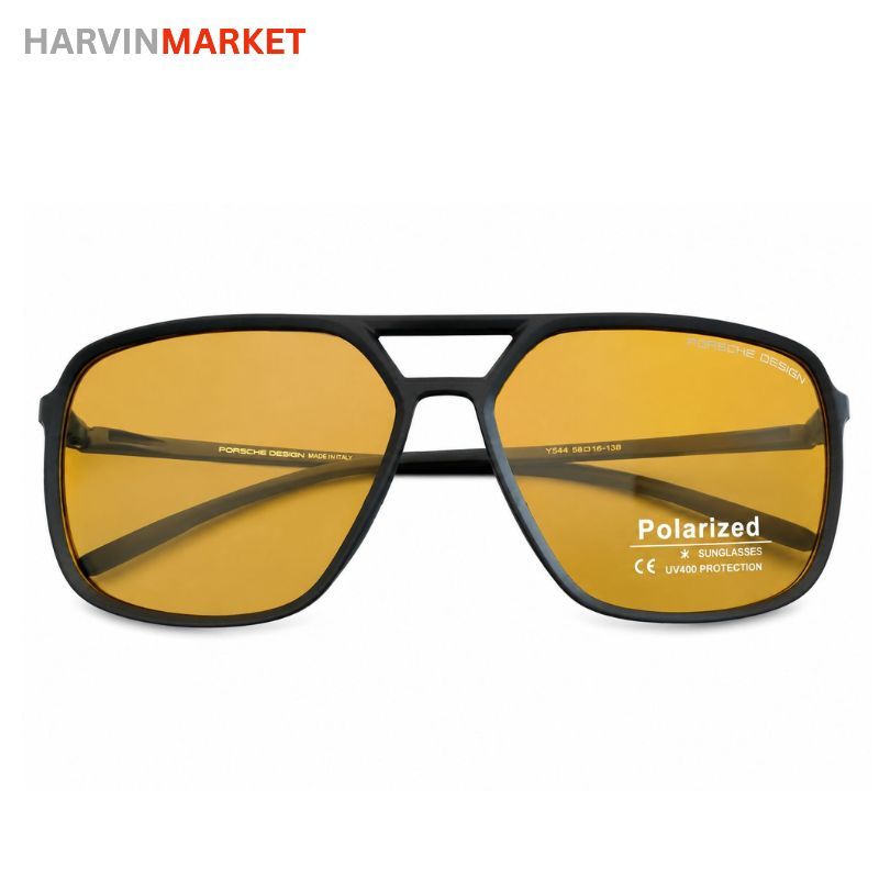 عینک آفتابی پلاریزه پورشه دیزاین (Porsche Design) مدل Y584 با لنز UV400