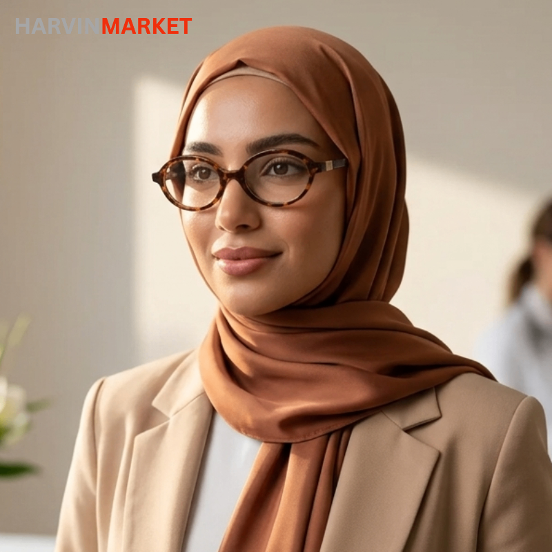 عینک طبی زنانه و مردانه طرح لاک‌پشتی مدل بیضی کلاسیک