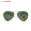 عینک آفتابی مردانه ری‌بن (Ray-Ban) مدل خلبانی – فریم طلایی و لنز G-15 سبز