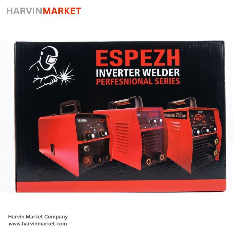 اینورتر جوشکاری 200 آمپر صنعتی اسپژ دو کاره با قابلیت جوش تو پودری (CO2) مدل ESP -200